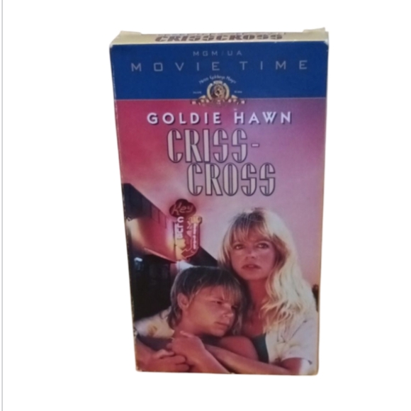 6/$15 Criss-Cross with Goldie Hawn Vhs tape - Picture 1 of 7